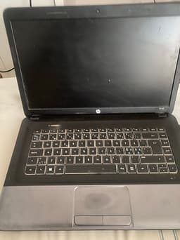 HP laptop 15 tum svart