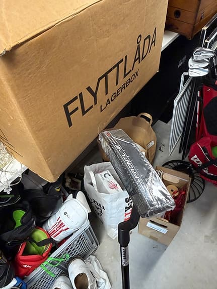Allt i bagen ska bort! Blandade golfklubbor till paketpris