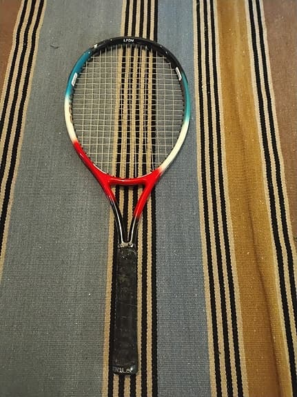 Donnay Lyon tennisracket röd/blå