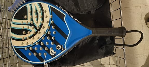 Bullpadel padelracket blå