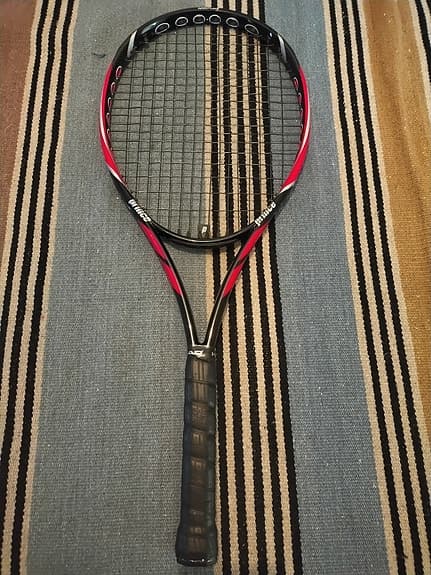 Prince Approach LS 105 tennsracket svart/röd
