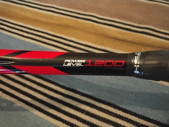 Prince Approach LS 105 tennsracket svart/röd