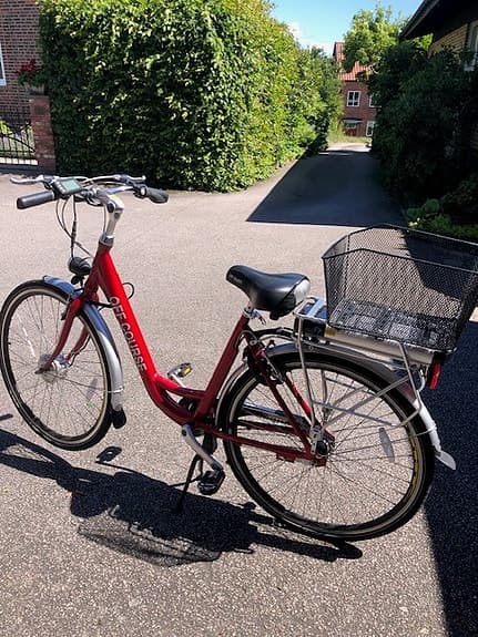 Off Course elcykel blå unisex