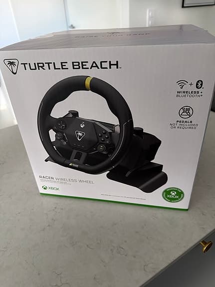Turtle Beach Racer Wireless Wheel ratt Xbox