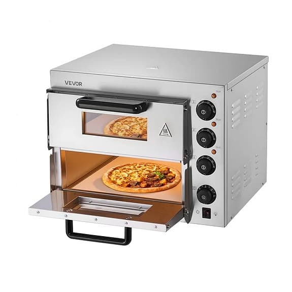 Vevor pizzaugn 2700W rostfri