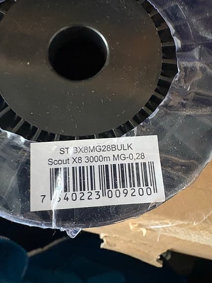 Söder Tackle Scout Braid X8 flätlina 0,28 mm 20 kg 3000 m