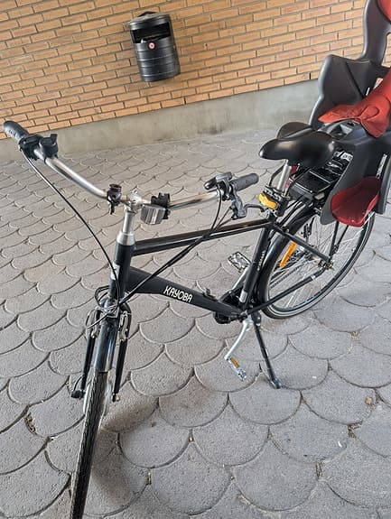 Kayoba elcykel unisex svart