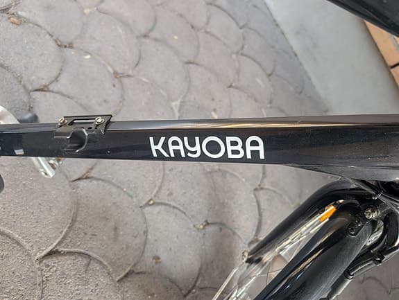 Kayoba elcykel unisex svart