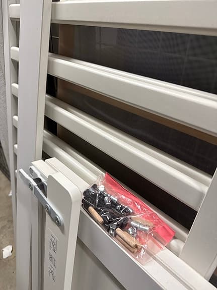 IKEA vit spjälsäng