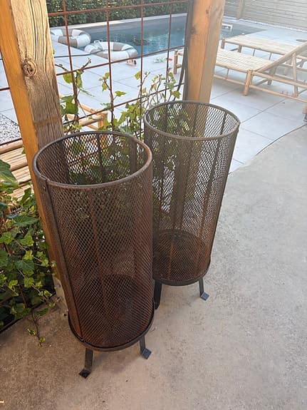 Bastian eldkorg stål svart 80 cm/venture jome