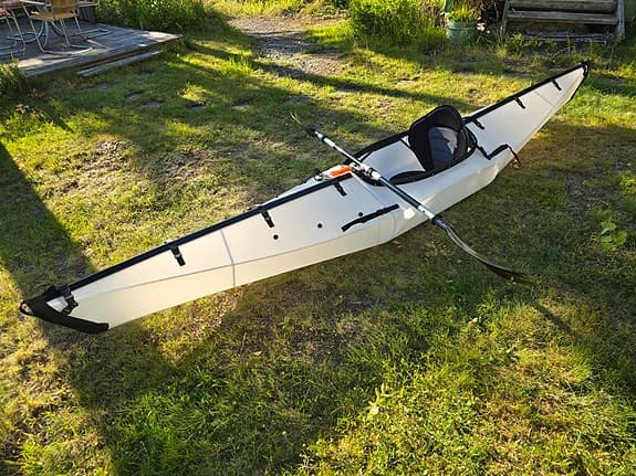 AirCanoe Foldable Kayak 3.9 vikbar kajak