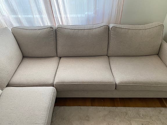 Divansoffa beige