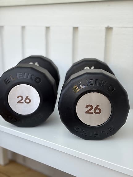 Eleiko Evo bumbbell rotating 26 kg
