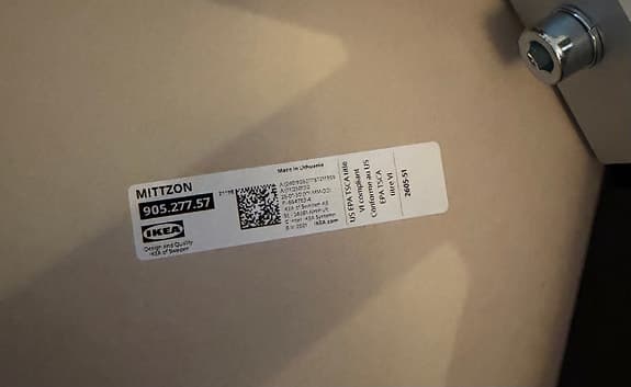 IKEA Mittzon konferensbord/skrivbord