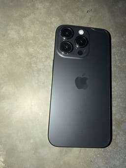 iPhone 15 PRO 156 gb svart