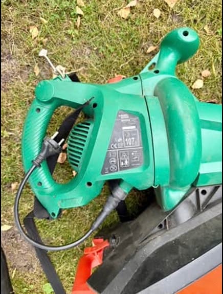 Black & Decker lövblås lövsug