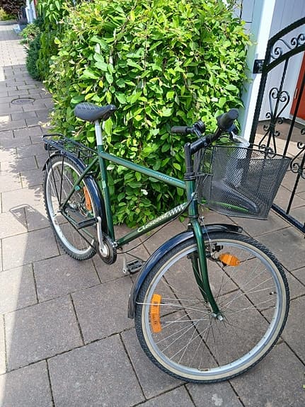 Crescent herrcykel/pojkcykel grön 26”