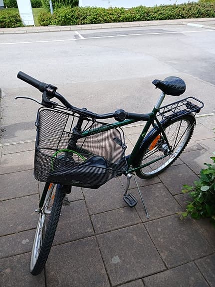 Crescent herrcykel/pojkcykel grön 26”