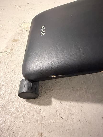 Maxfit träningsbänk svart