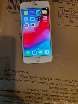 iPhone 6 , 64 GB , iBatterihälsa är 96% iOS version 12.5.8 modellnamn