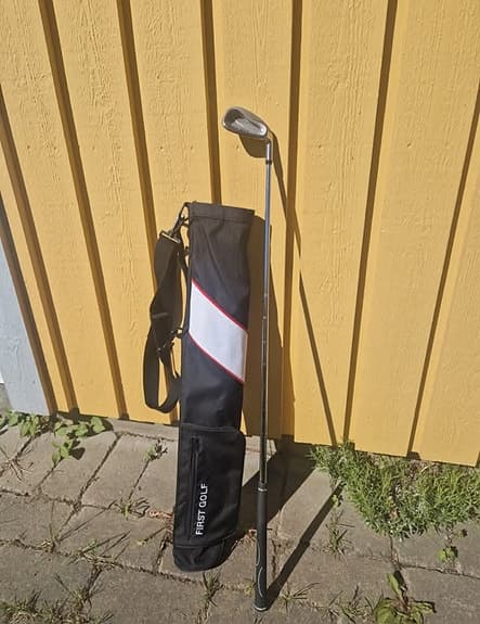 First golf järn 7 med junior bag