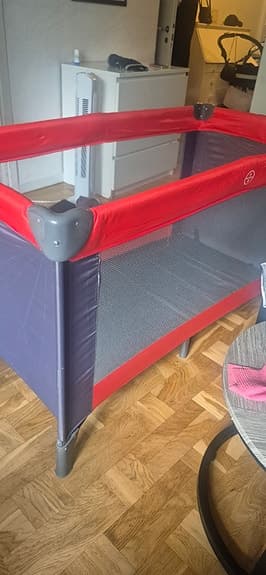Carena resesäng röd/grå