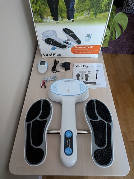 Vital Plus cirkulationstränare med fjärrkontroll