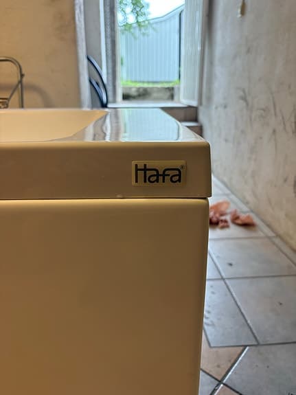 Hafa badkar vitt rektangulärt