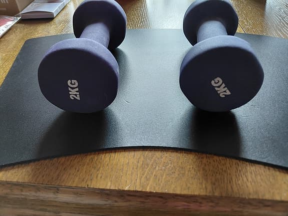 2 Hantlar 2 kg × 2