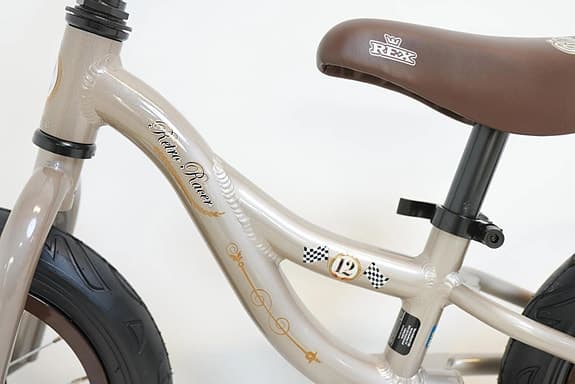 Ny Gåcykel/balanscykel Rex, Retro Racer 12-tum