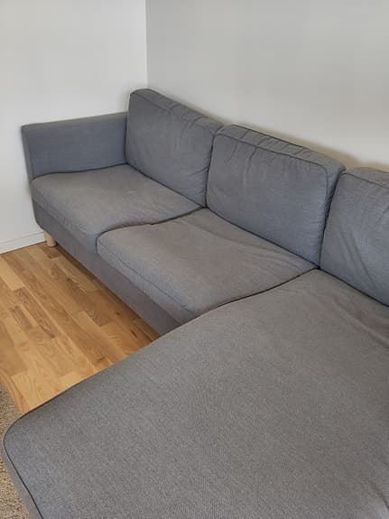 IKEA 3-sittssoffa med schäslong