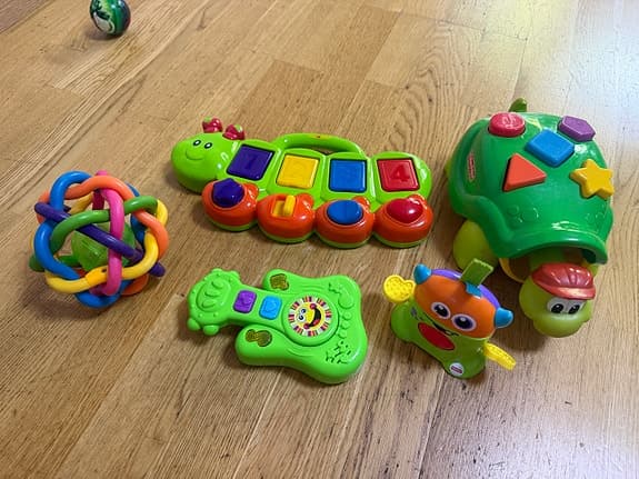 Leksakspaket för små barn – fint skick