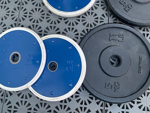 Viktskivor2x 5 kg 2x2,5 kg, 4x1,25kg