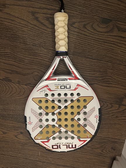 Nox ML10 Pro Cup padelracket vit/röd