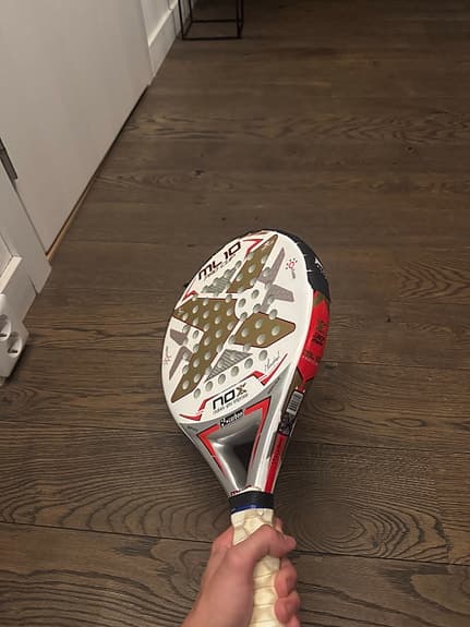 Nox ML10 Pro Cup padelracket vit/röd