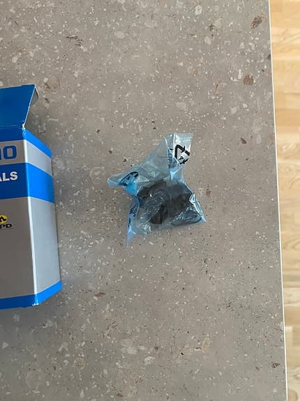1stk Shimano PD-M520 SPD-pedal svart