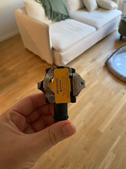1stk Shimano PD-M520 SPD-pedal svart