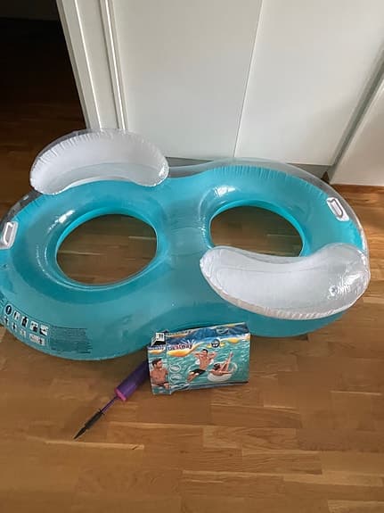Bestway dubbel badring