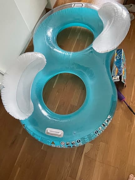 Bestway dubbel badring