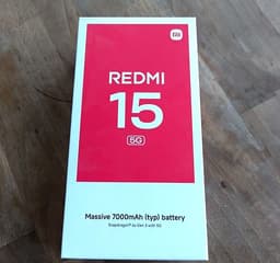 Xiaomi Redmi 15 5G Midnight Black 4GB RAM 128GB ROM