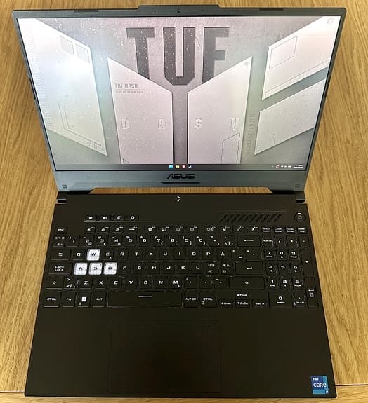 Asus TUF Gaming Dash F15 15"
