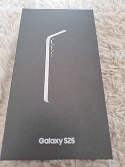 Samsung Galaxy S25 mobil 128 GB blå/svart