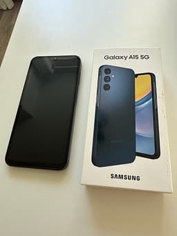 Samsung Galaxy A15 5G mobil 128 GB blå