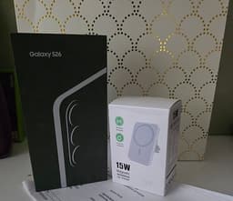 Samsung Galaxy S26 smartphone 256 GB svart