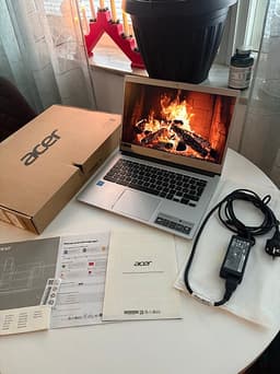 Acer Chromebook 14 bärbar dator 14" silver