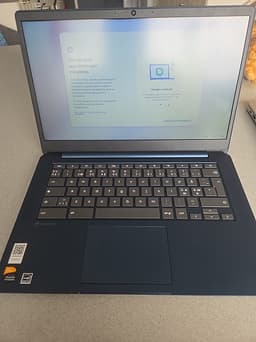 Lenovo IdeaPad 3 Chromebook 14" blå laptop