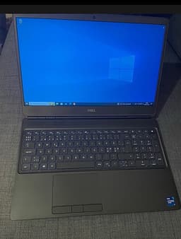 Dell Precision 7550 laptop 15 tum silver