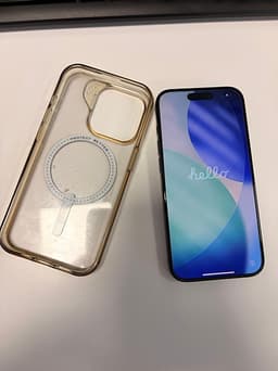 Apple iPhone 15 Pro mobil 128 GB blå