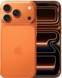 Orange iPhone 17 Pro 256 GB – 99 % batterihälsa – Garanti kvar