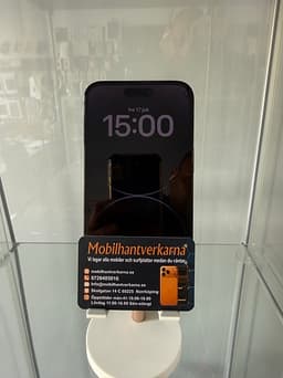 Apple iPhone 14 Pro Max 128 GB svart nytt batteri
